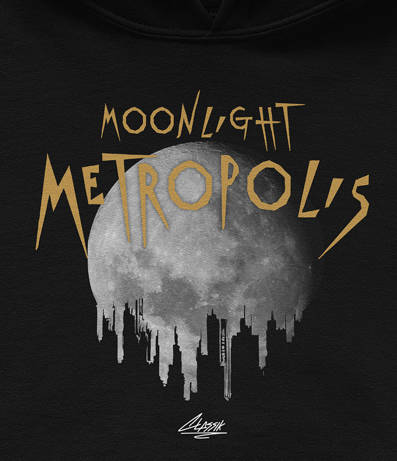 Moonlight Metropolis Unisex Hoodie