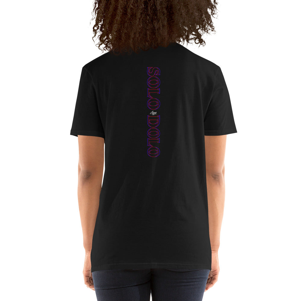 Solo Dolo Short-Sleeve Unisex Black T-Shirt