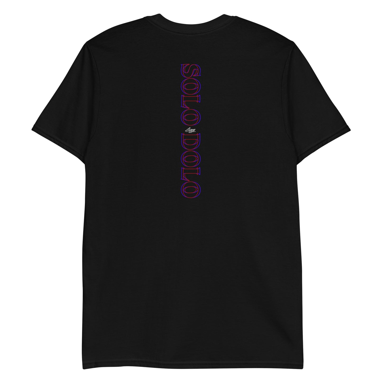 Solo Dolo Short-Sleeve Unisex Black T-Shirt