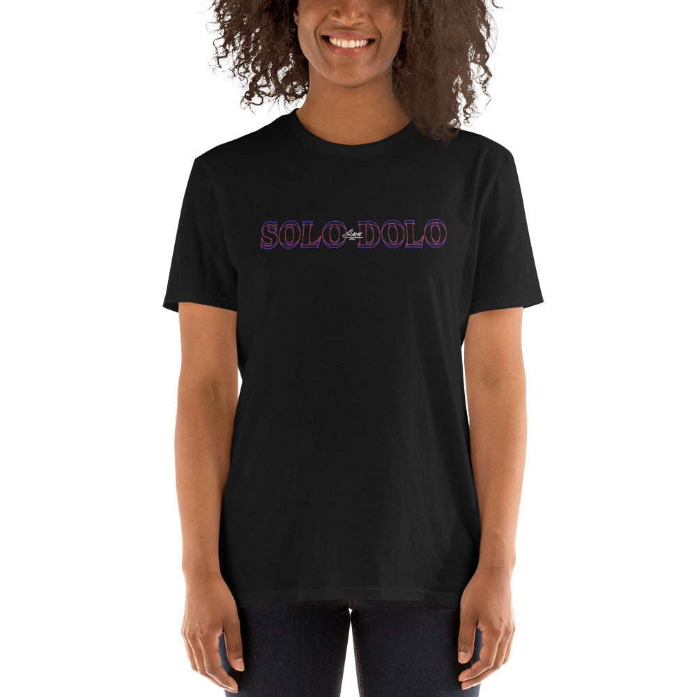 Solo Dolo Short-Sleeve Unisex Black T-Shirt