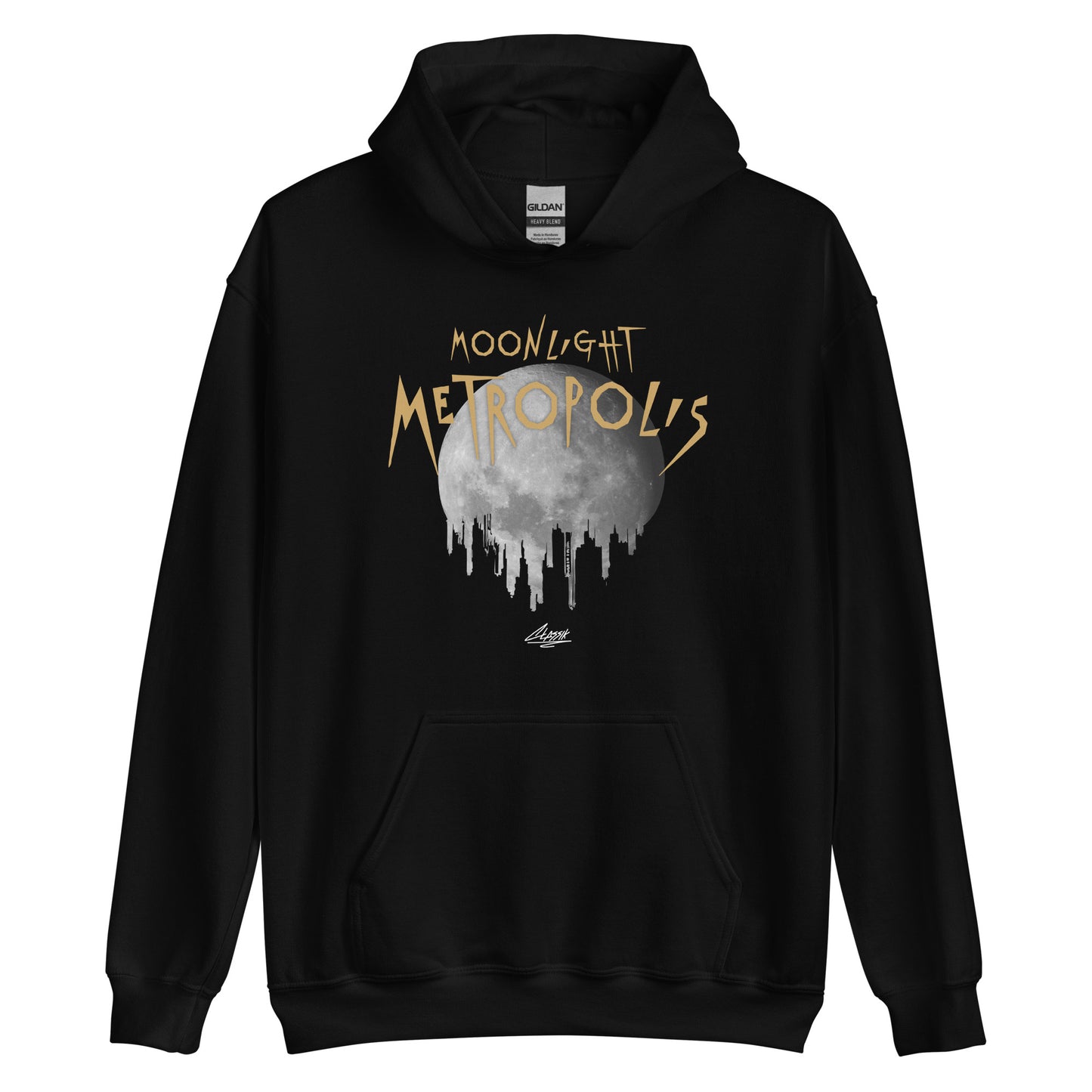 Moonlight Metropolis Unisex Hoodie